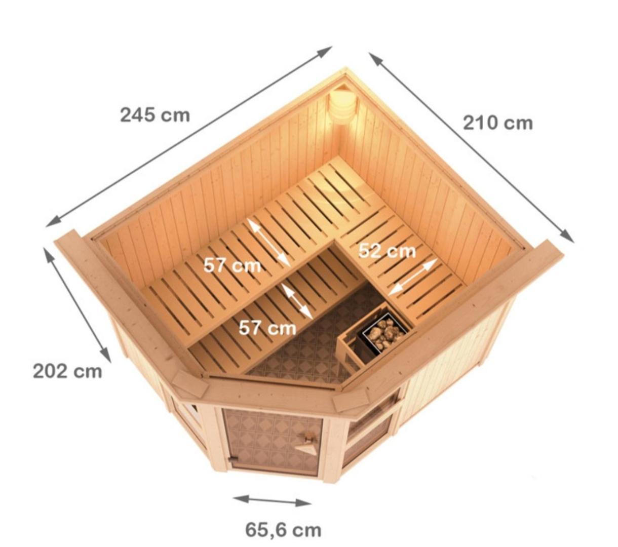 Апартаменты Die große Klecks mit Sauna Берген-ауф-Рюген Экстерьер фото